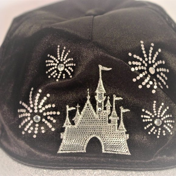 Disney Magic Kingdom Black Glitter Hat - Picture 5 of 7